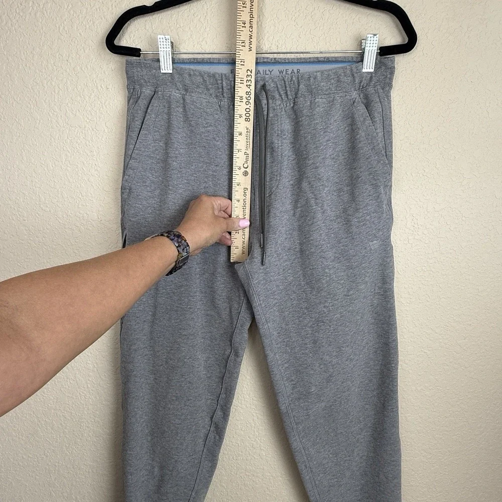 Men's Mack Weldon For Daily Wear Ace Joggers Grey Comfort Athleisure Soft Sz M